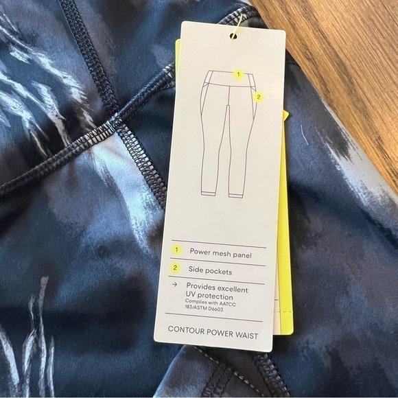 NWT all in motion contour power waist high rise 7/8 legging size XL - Picture 8 of 9